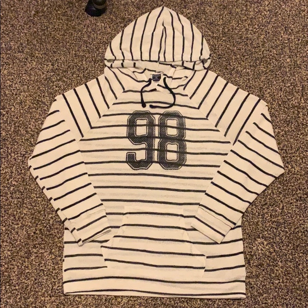 Stranded XL Mesh long sleeve hoodie
